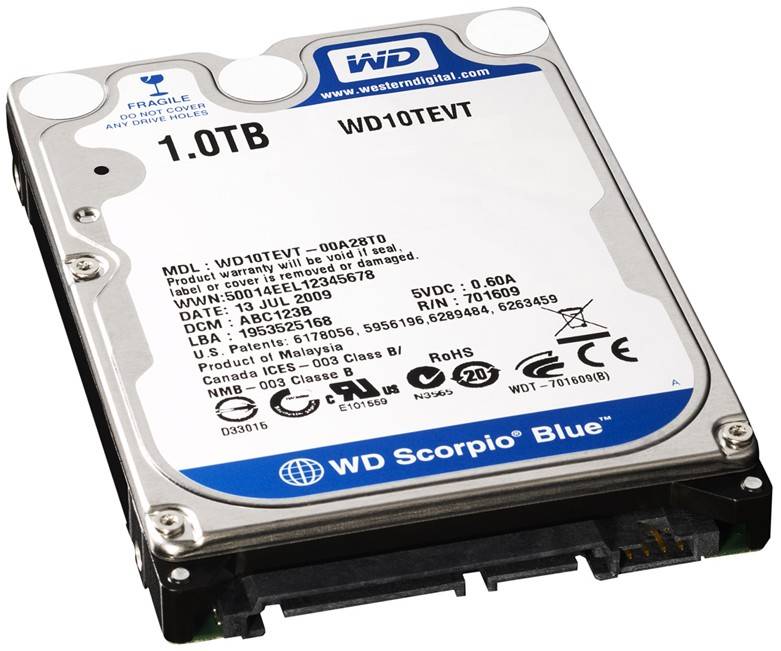 DW 1TB Hard Disk