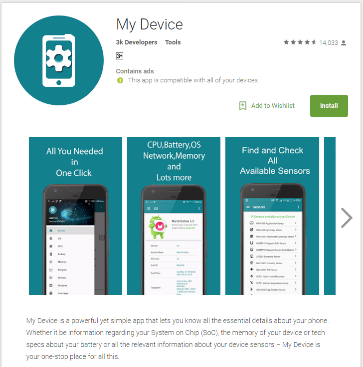 my device
